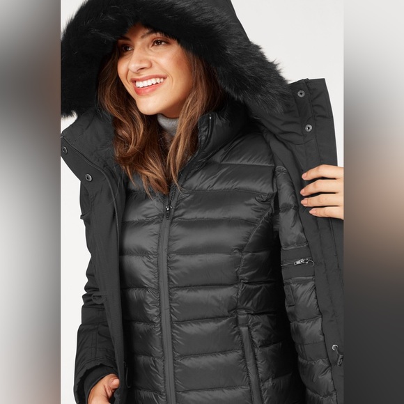 Ugg Adirondack Parka Black - Size Small